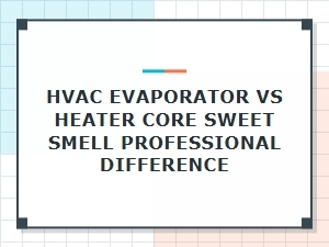 Distinguishing Sweet Smells in Hvac Systems
